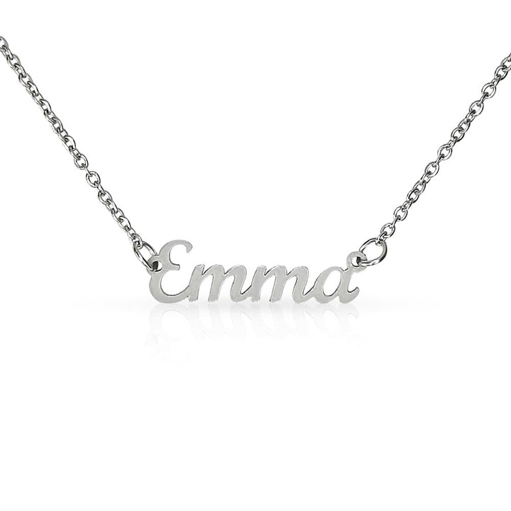 PERSONALIZE IT Name Plate Necklace