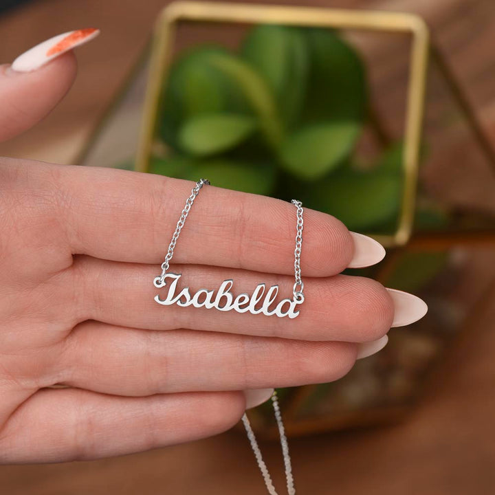 PERSONALIZE IT Name Plate Necklace