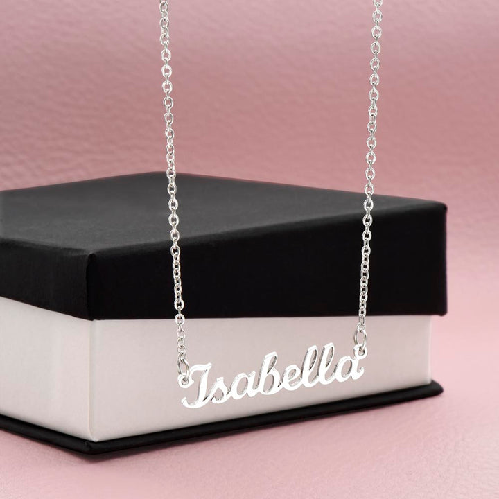 PERSONALIZE IT Name Plate Necklace