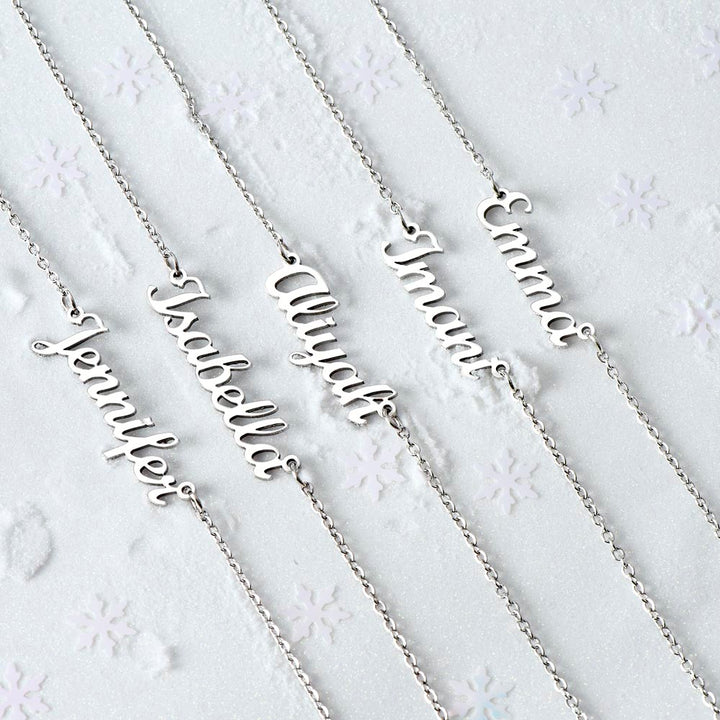 PERSONALIZE IT Name Plate Necklace