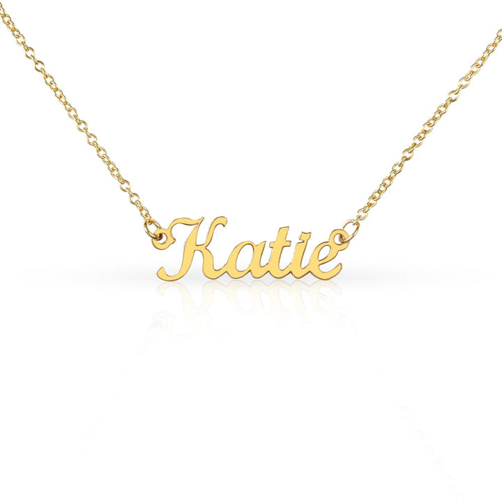 PERSONALIZE IT Name Plate Necklace