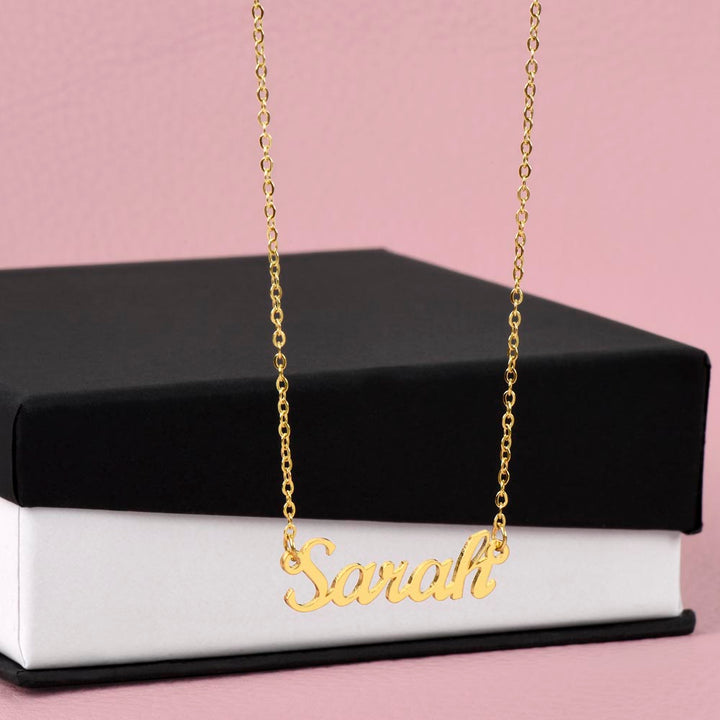 PERSONALIZE IT Name Plate Necklace