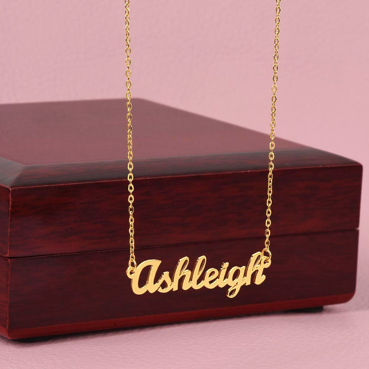 PERSONALIZE IT Name Plate Necklace